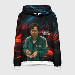 Мужская толстовка Игрок 456 с кубиками