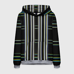 Мужская толстовка Neon yellow blue white