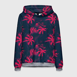 Мужская толстовка Palm pink black