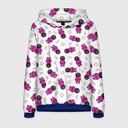 Мужская толстовка Персонажи корейского сериала игра в кальмара