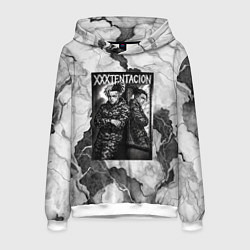 Мужская толстовка XXXTentacion облокотился об зеркало