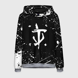 Мужская толстовка Doom краски белые