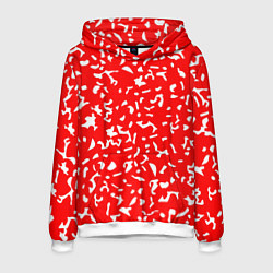 Мужская толстовка Красный яркий камуфляж