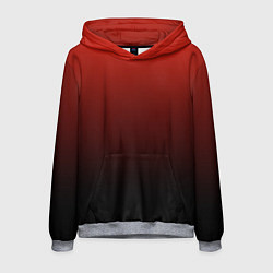 Мужская толстовка Red gradient