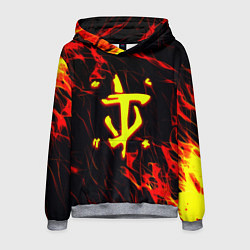 Мужская толстовка Doom огненные искры