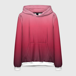 Мужская толстовка Градиент гранатовый