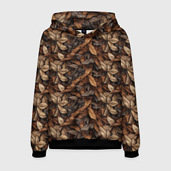 Мужская толстовка Камуфляж из осенних листьев
