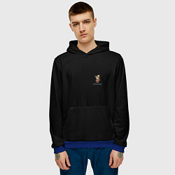 Толстовка-худи мужская Pinocchio, цвет: 3D-синий — фото 2