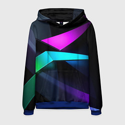Мужская толстовка Neon colored geometric