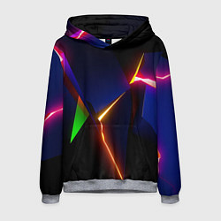 Мужская толстовка Neon colored geometric