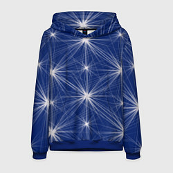 Мужская толстовка Звезды на синем фоне