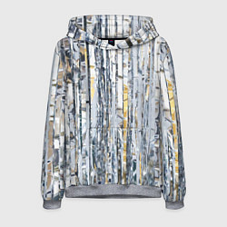 Мужская толстовка Новогодний дождик