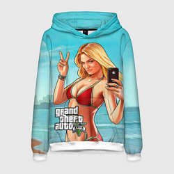 Мужская толстовка GTA 5: Selfie Girl