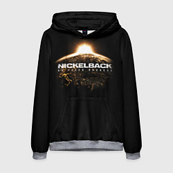 Толстовка-худи мужская Nickelback: No fixed address, цвет: 3D-меланж
