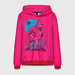 Толстовка-худи мужская You're dead meat, цвет: 3D-красный