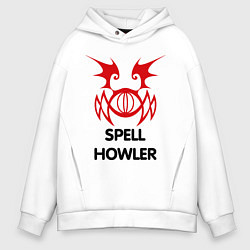 Мужское худи оверсайз Dark Elf Mage - Spell Howler