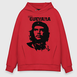 Толстовка оверсайз мужская Che Guevara цвета красный — фото 1