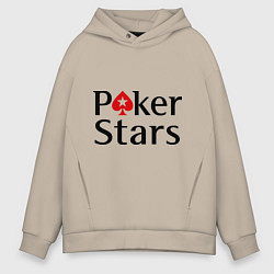 Мужское худи оверсайз Poker Stars