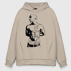 Мужское худи оверсайз 2pac