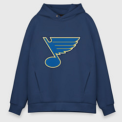 Мужское худи оверсайз St Louis Blues