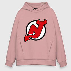 Мужское худи оверсайз New Jersey Devils