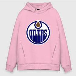 Мужское худи оверсайз Edmonton Oilers