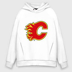 Мужское худи оверсайз Calgary Flames