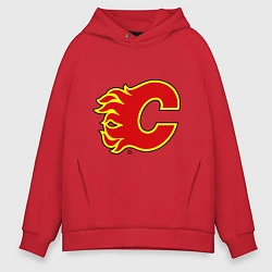 Мужское худи оверсайз Calgary Flames