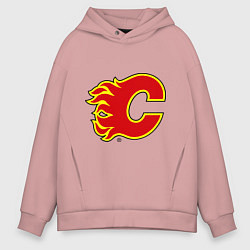 Мужское худи оверсайз Calgary Flames