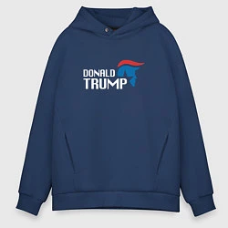 Мужское худи оверсайз Donald Trump Logo