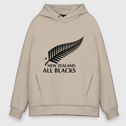 Мужское худи оверсайз New Zeland: All blacks
