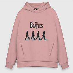 Мужское худи оверсайз The Beatles: Abbey Road