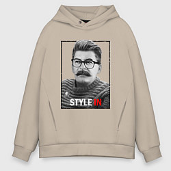 Мужское худи оверсайз Stalin: Style in