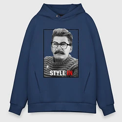 Мужское худи оверсайз Stalin: Style in