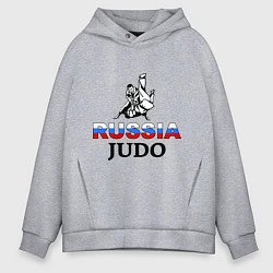 Мужское худи оверсайз Russia judo