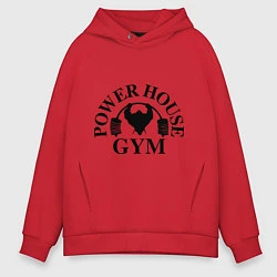 Мужское худи оверсайз Power House Gym