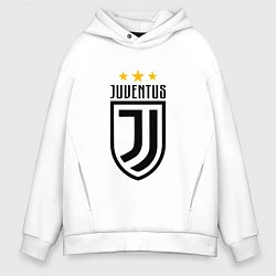 Мужское худи оверсайз Juventus FC: 3 stars