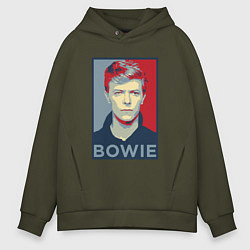 Мужское худи оверсайз Bowie Poster