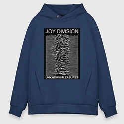 Мужское худи оверсайз Joy Division: Unknown Pleasures