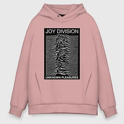 Мужское худи оверсайз Joy Division: Unknown Pleasures