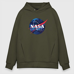 Мужское худи оверсайз NASA: Cosmic Logo