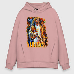 Мужское худи оверсайз Cobain Art