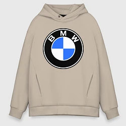 Мужское худи оверсайз Logo BMW