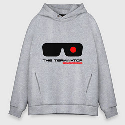 Толстовка оверсайз мужская The Terminator, цвет: меланж