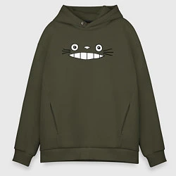 Мужское худи оверсайз Totoro face