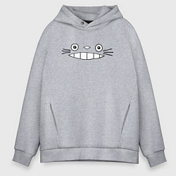 Мужское худи оверсайз Totoro face