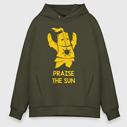 Мужское худи оверсайз Praise the Sun