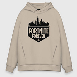 Толстовка оверсайз мужская Fortnite Forever, цвет: миндальный