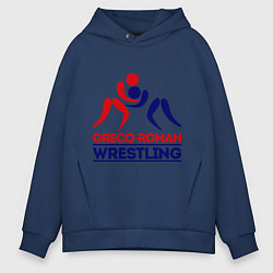 Мужское худи оверсайз Greco-roman wrestling