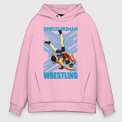 Мужское худи оверсайз Greco-roman wrestling